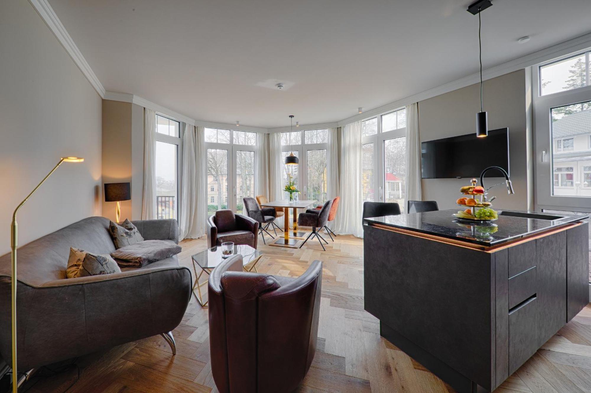 Meeressterne Schlossappartements Heringsdorf المظهر الخارجي الصورة