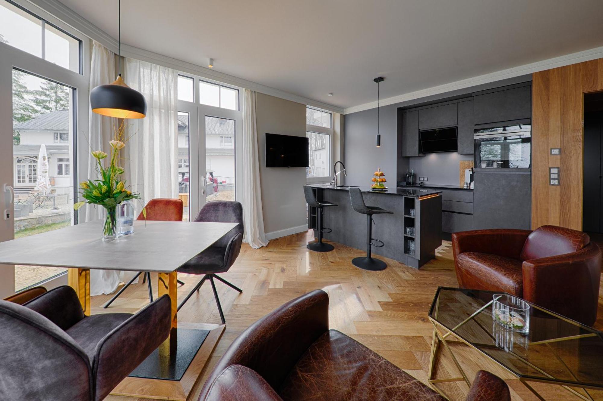 Meeressterne Schlossappartements Heringsdorf المظهر الخارجي الصورة